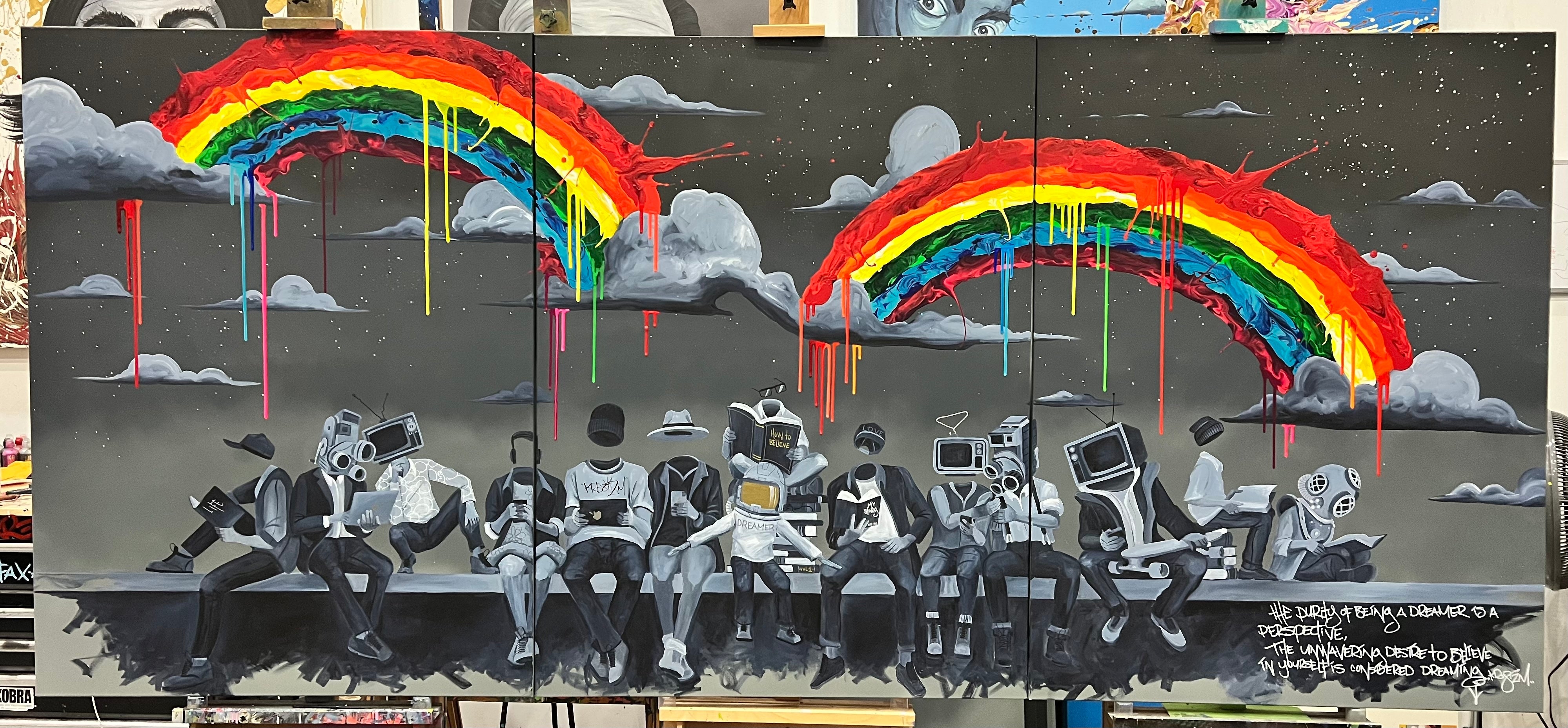 Virtues of a Dreamer Original Painting by KRE8 – Kre8ArtaFax