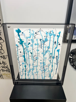 I See (Turquoise) Watercolor