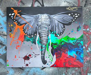 Butterfly Effect Mixed Media